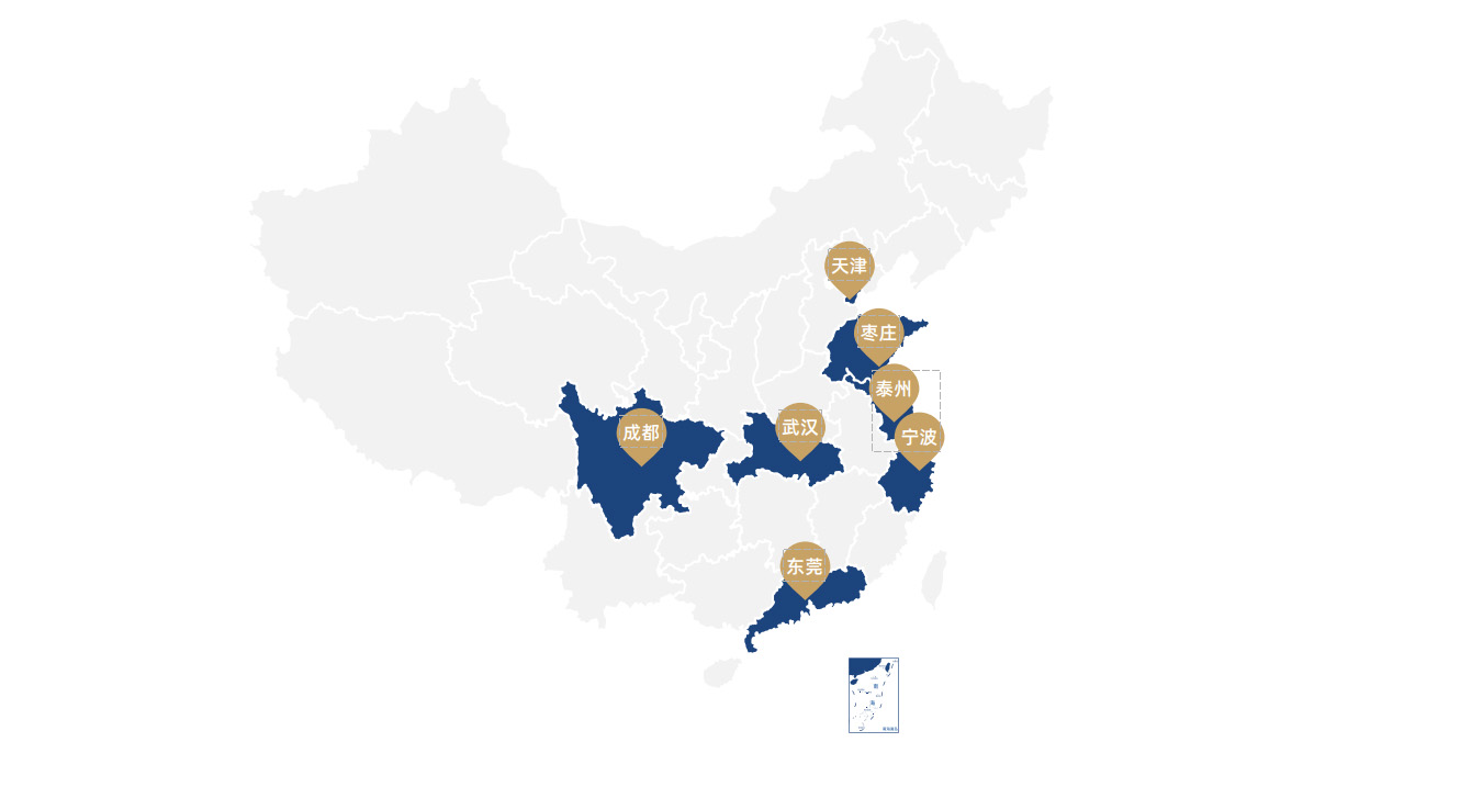 中国营销网络分布图